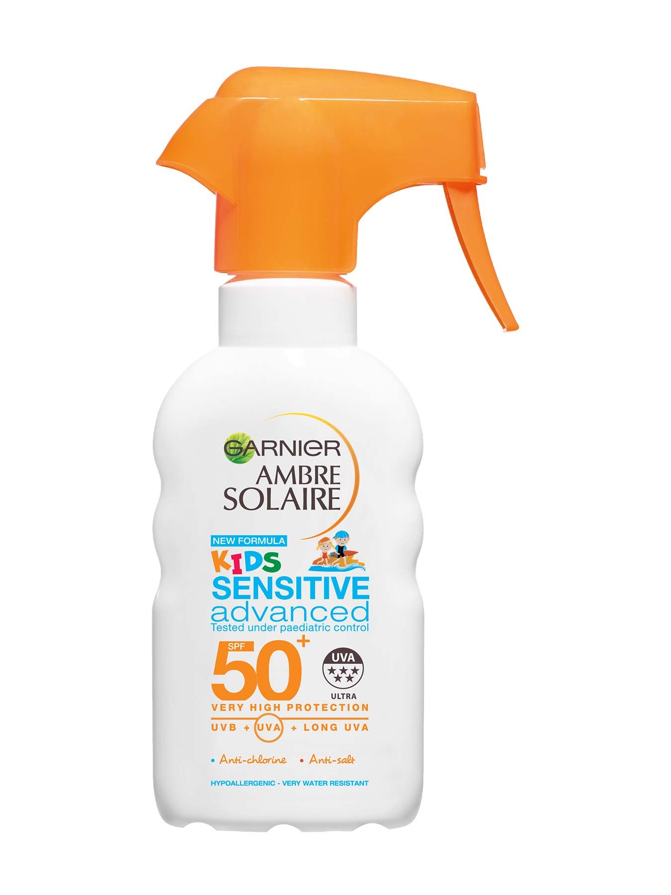 Ambre solaire kids sensitive advanced trigger spray spf50